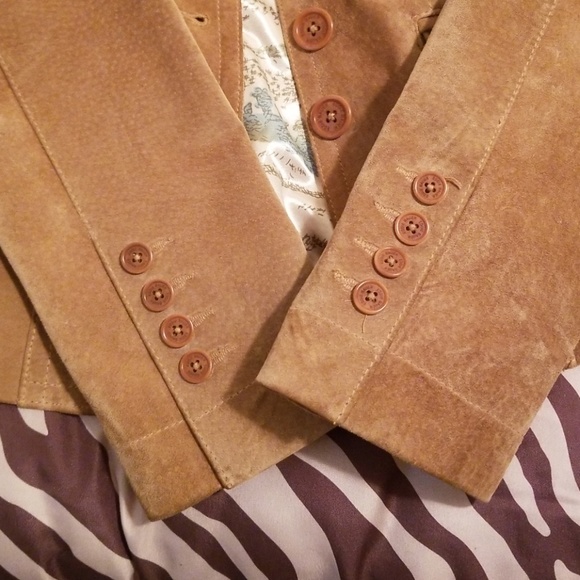 Eddie Bauer Suede Jacket - Picture 4 of 4